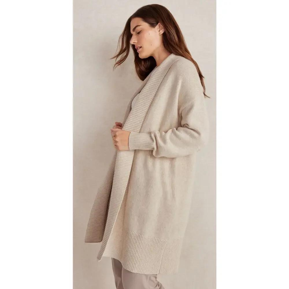 Haven Well Within FLYAWAY CARDIGAN, size medium, oversized open front, MSRP $138 - Picture 2 of 10